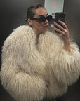 Fafa Luxury Faux Fur Coat