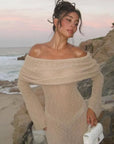 Sylvia Long sleeve Maxi Dress