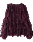 Marion Ruffled Blouse