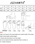 JOZHAMTA Size 34-40 Women Real Leather Knee High Boots Sexy Thin High Heels Shoes For Winter Boots Office Lady Dress Long Boots