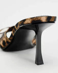 Slip in Fierce Leopard heels