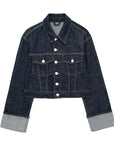 TRAFZA Women Vintage Denim Jacket Pant Sets Single Breasted Lapel Long Sleeve Coat Wide Leg Trousers Jeans High Street Outfits