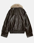 Didi Bi-Matiere Leather Jacket