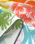 Fresh colorful tropical forest printed natural silk twill women scarf real silk scarves ladies spring autumn shawl luxury gifts