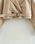 Sarah Cropped trenchcoat