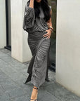 Annabel Grey chiffon Dress