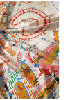 90 Silk Scarf 100% Twill Silk Scarf Shawl 14MM hand Rolled Edges