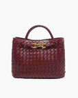 Doris Woven Leather Bag