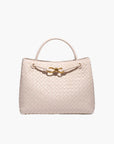 Doris Woven Leather Bag