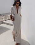 Relaxed Fit Knit Three-Piece Lounge Set