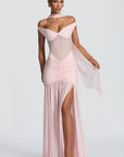 Alaia Maxi Dress - Blush