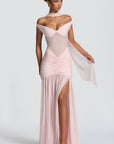 Alaia Maxi Dress - Blush