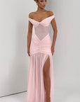 Alaia Maxi Dress - Blush