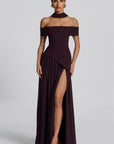 Delilah Maxi Dress - Plum