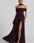 Delilah Maxi Dress - Plum