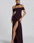 Delilah Maxi Dress - Plum