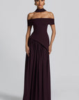 Delilah Maxi Dress - Plum