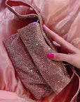Sparkling Rhinestone Mini Shoulder Bag