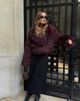 Chic Oversized Faux Fur Jacket