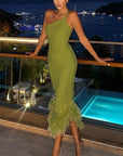 V-Back Flared Jumpsuit Black