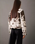 Eva™ Trendy Koeienprint Jasje