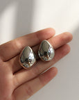 Metal Drop Shaped Earrings