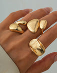 Metal Irregular Rings