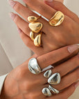 Metal Irregular Rings