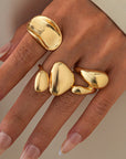 Metal Irregular Rings