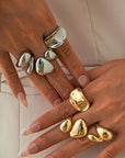Metal Irregular Rings