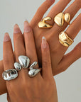 Metal Irregular Rings
