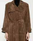Delphine Suede Coat