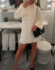 Lady short party dress