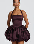 Prudence Mini Dress - Plum