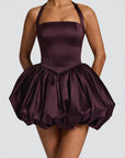 Prudence Mini Dress - Plum