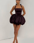 Prudence Mini Dress - Plum