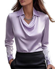 Daniela Satin Blouse