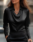 Daniela Satin Blouse