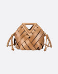 Woven Leather Handbag