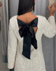 Lady short party dress