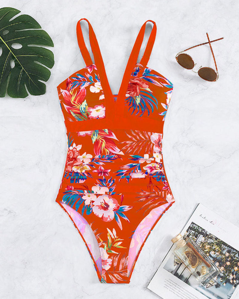 Pinkette | Chic Floral One-Piece