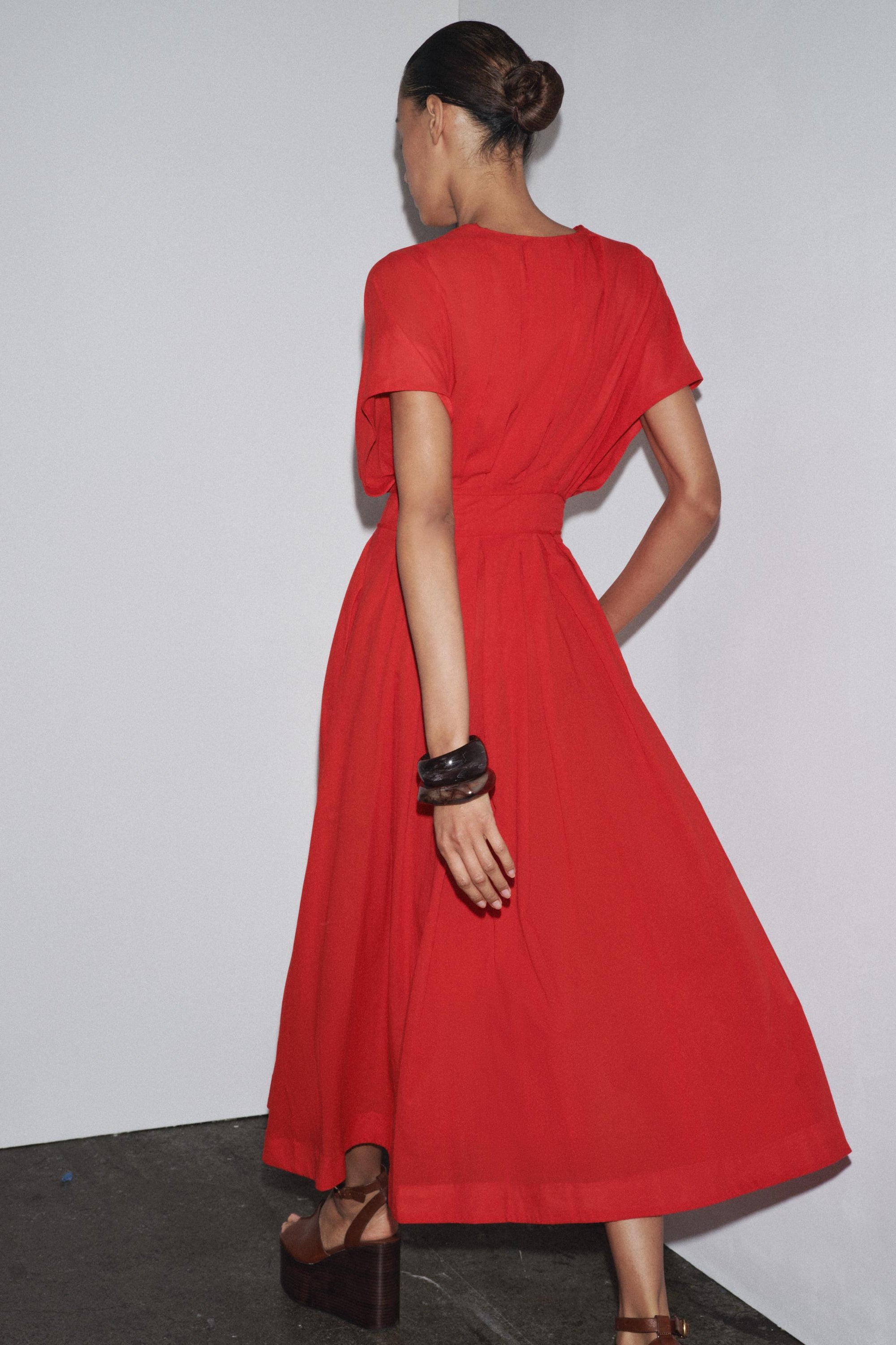 Freya™ | Midi Wickelkleid