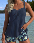 Teresa  Striped Beach Set