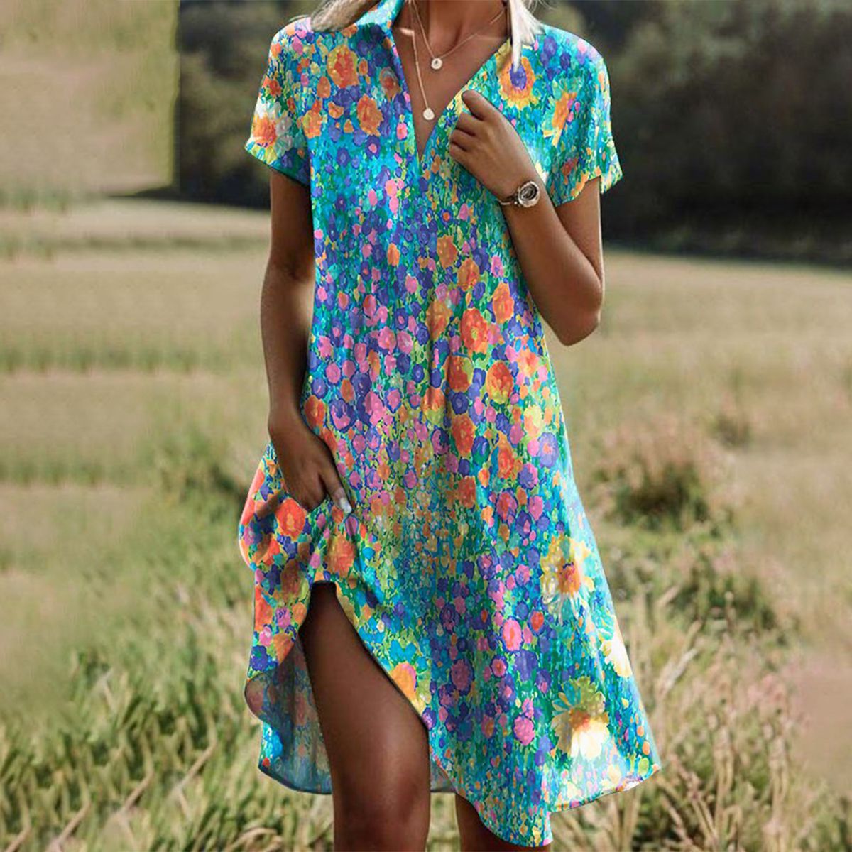 Tansy Trendy and Comfy summer dress