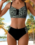 Claire | Stylish Two-Piece Patterned Bikini