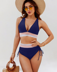Emma High-Waisted Bikini Set with Tummy Control