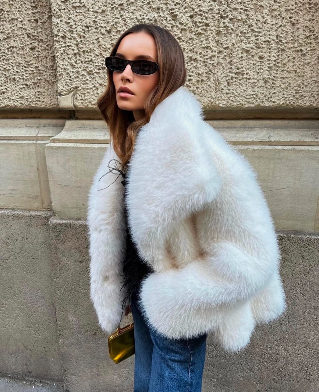 Jesh Faux Fur Coat