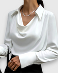 Napoli satin blouse