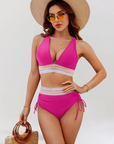 Emma High-Waisted Bikini Set with Tummy Control