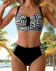 Claire | Stylish Two-Piece Patterned Bikini